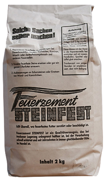 Fischer Feuerzement Steinfest 2 kg bis 1000°C
