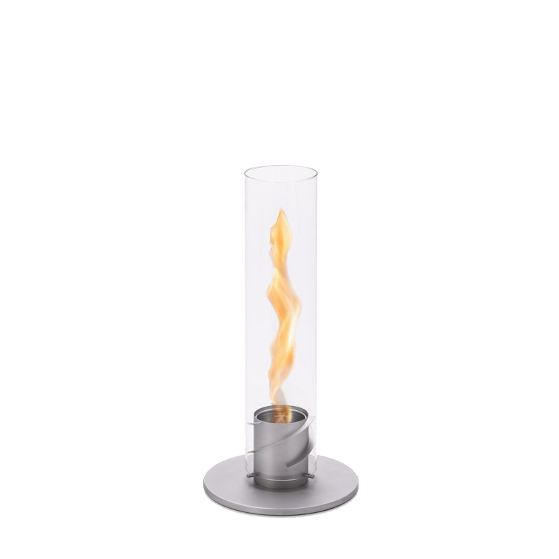 höfats Tischfeuer SPIN 90 grau