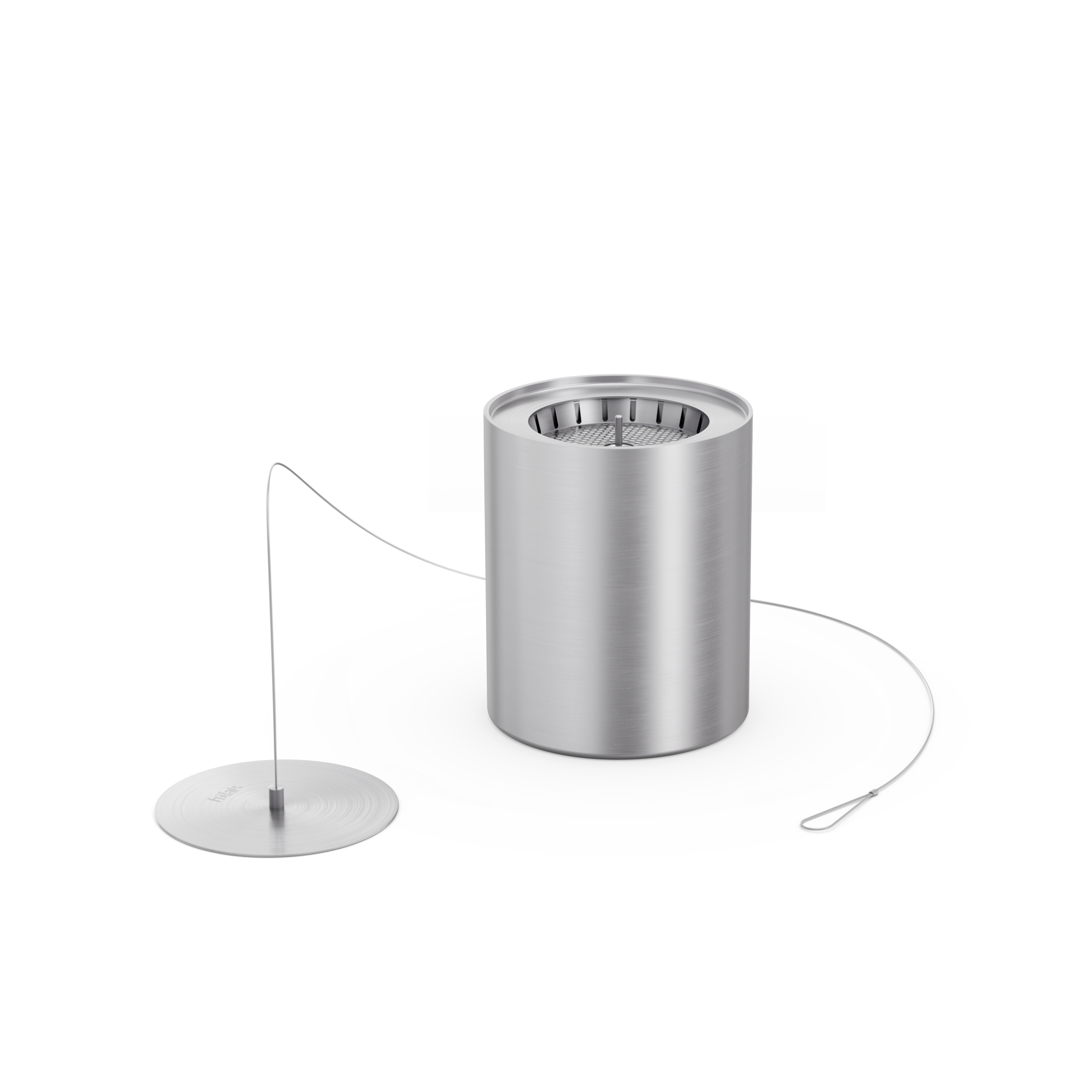 höfats SPIN 900 Bio-Burner mit Eco-Ring und Löschdeckel