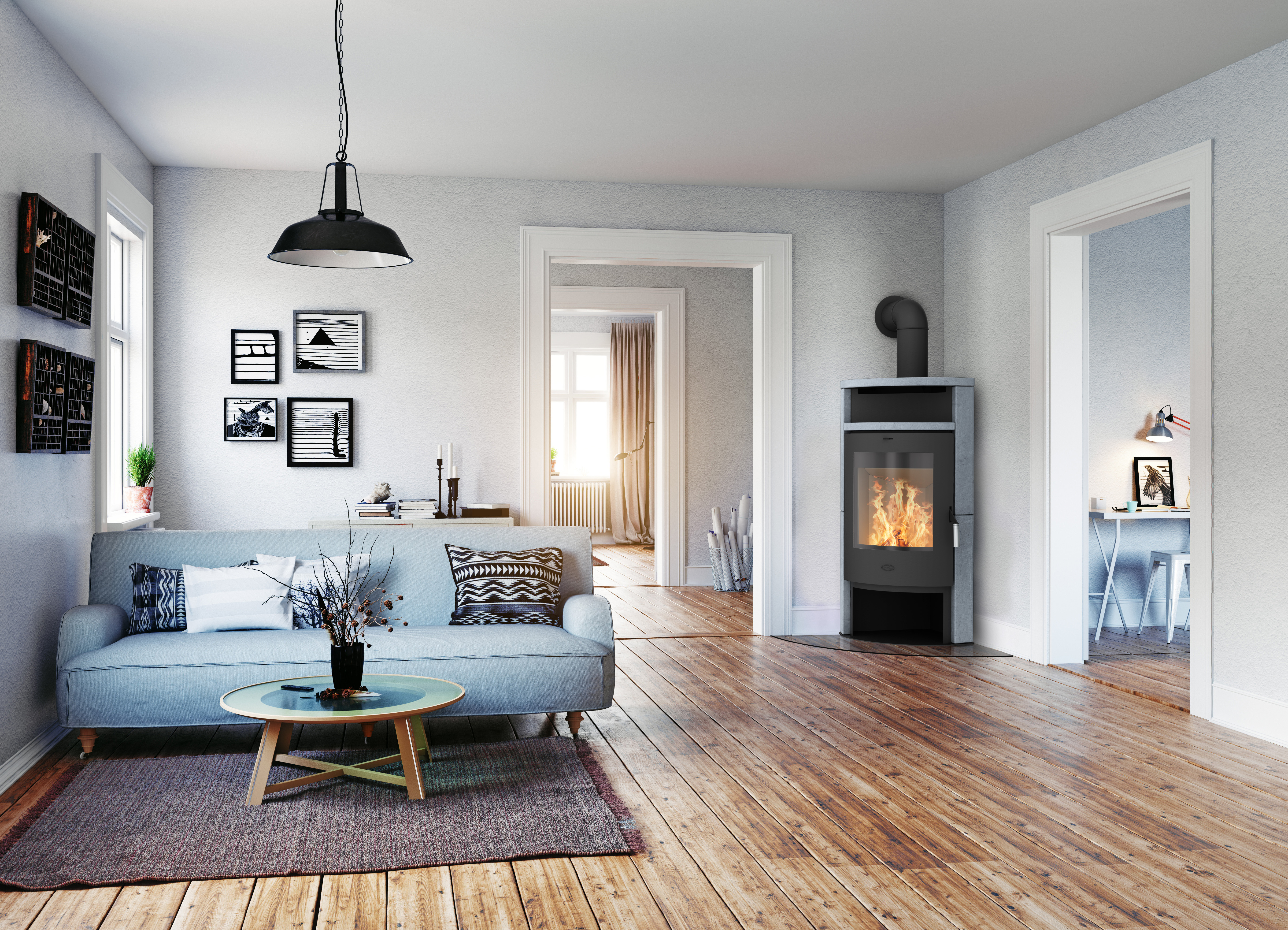 Fireplace Kaminofen Samba Speckstein