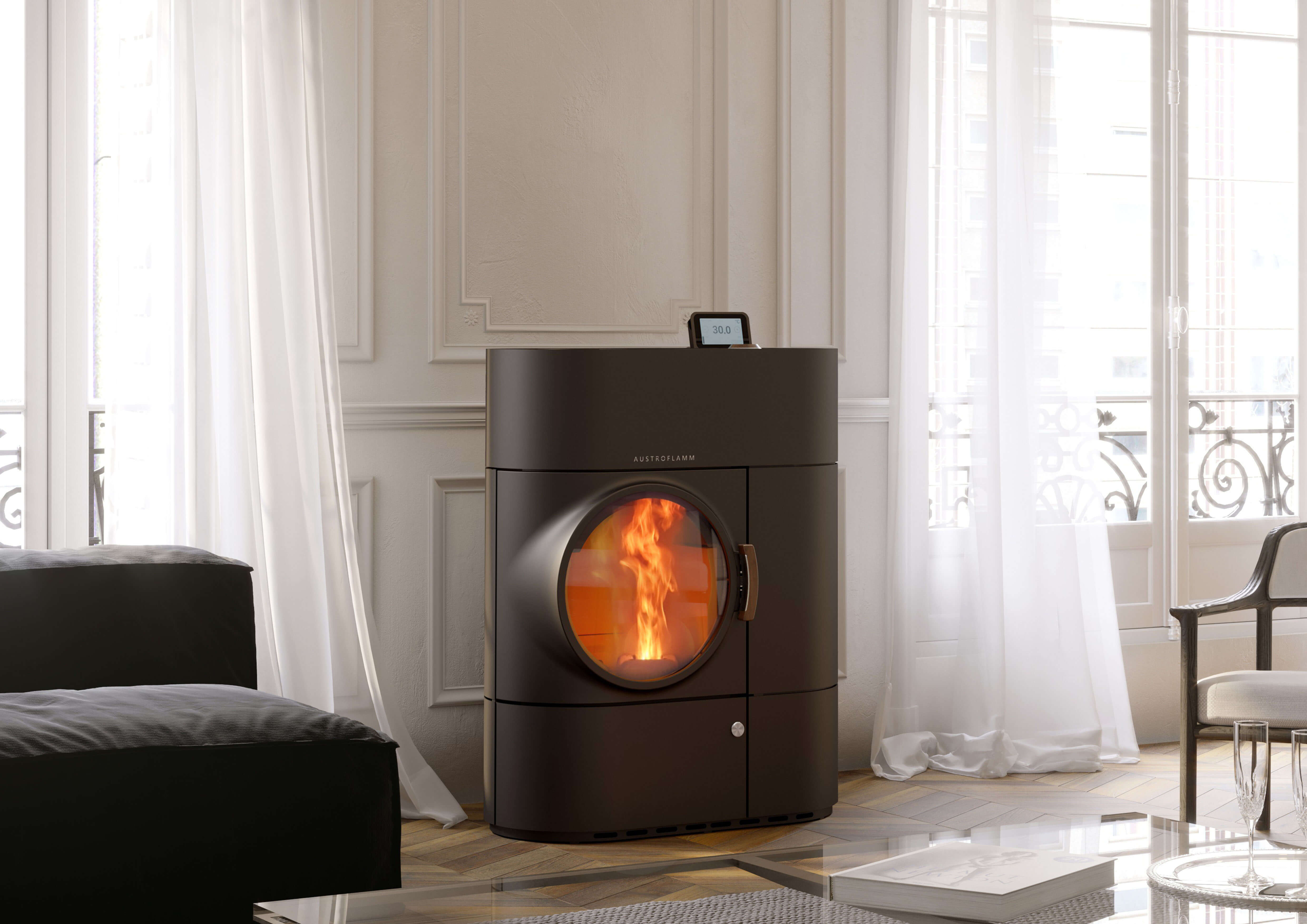 Austroflamm Kombiofen Clou Duo