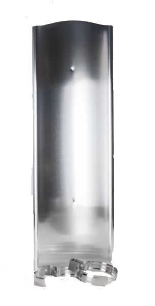 Fischer Hitzeschild aus Rein-Aluminium