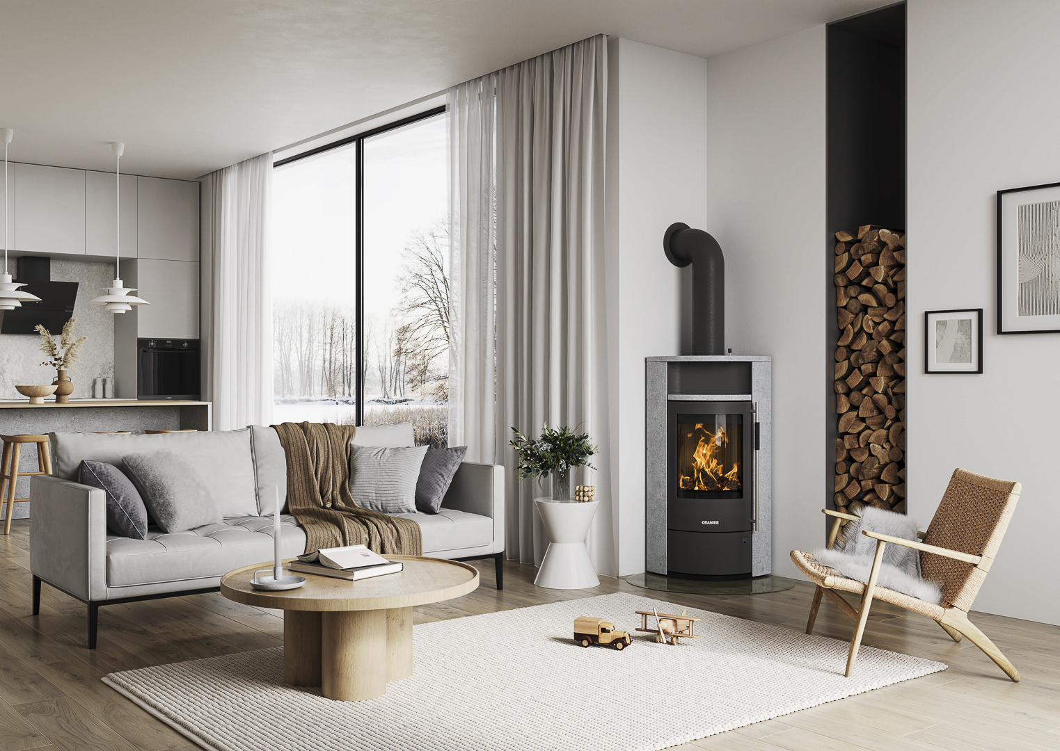 Oranier Polar Neo Eck II Keramik Namib Lines