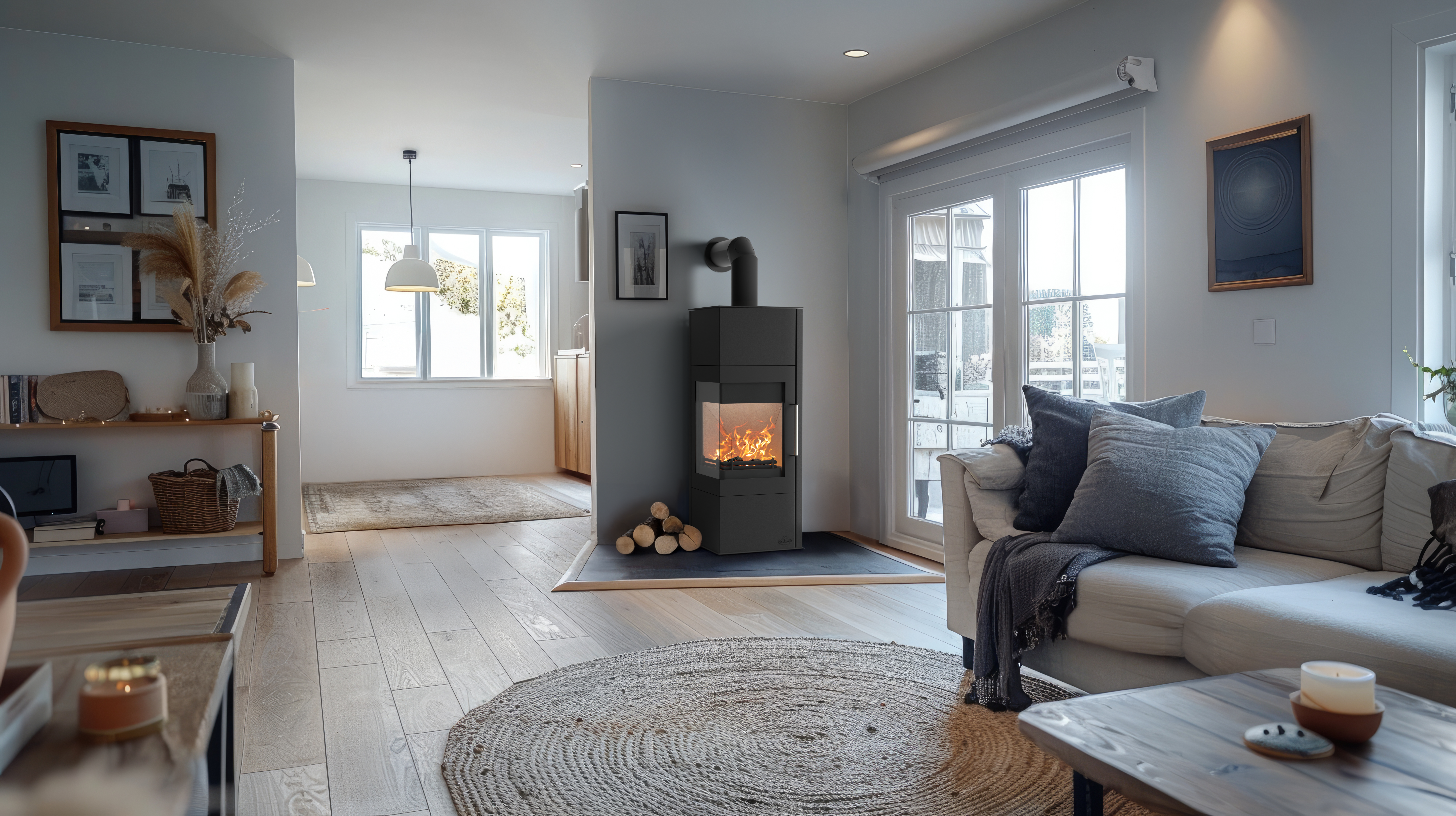 Fireplace Kaminofen Royal Stahl
