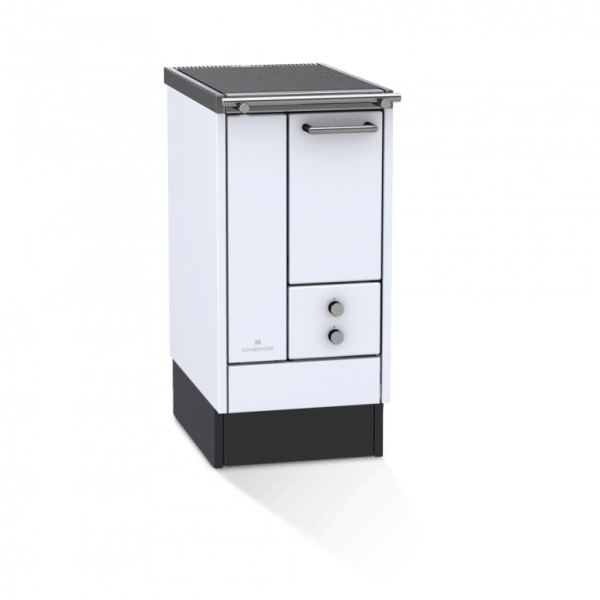Lohberger Herd Varioline LM 40 Classic Anthrazit metallic, Stahlplatte, mit Sichtfenster