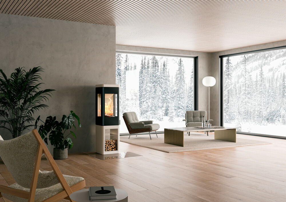 Nordpeis Kaminofen You Colorado White