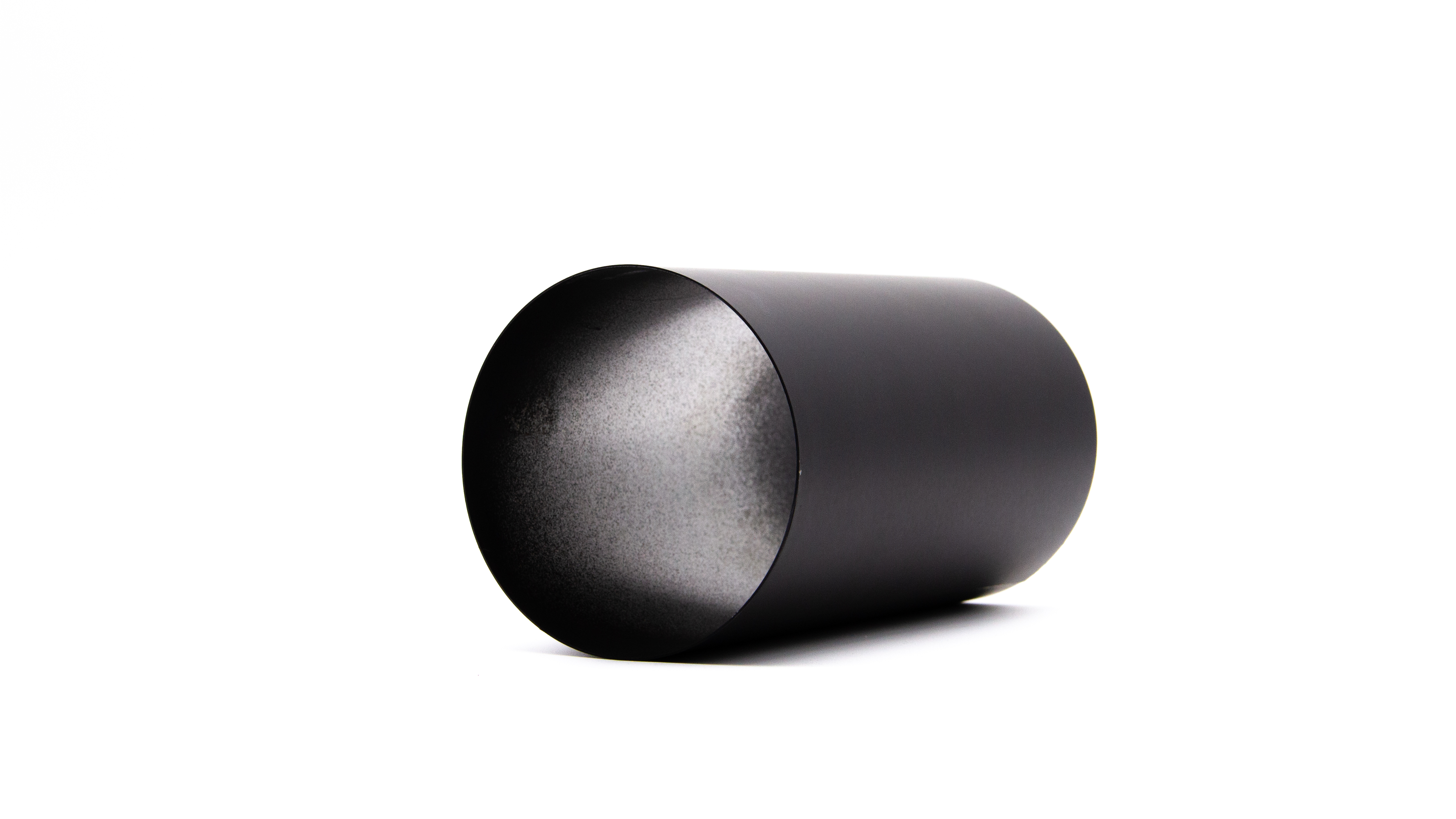 Schornsteinanschlussstück 80mm schwarz