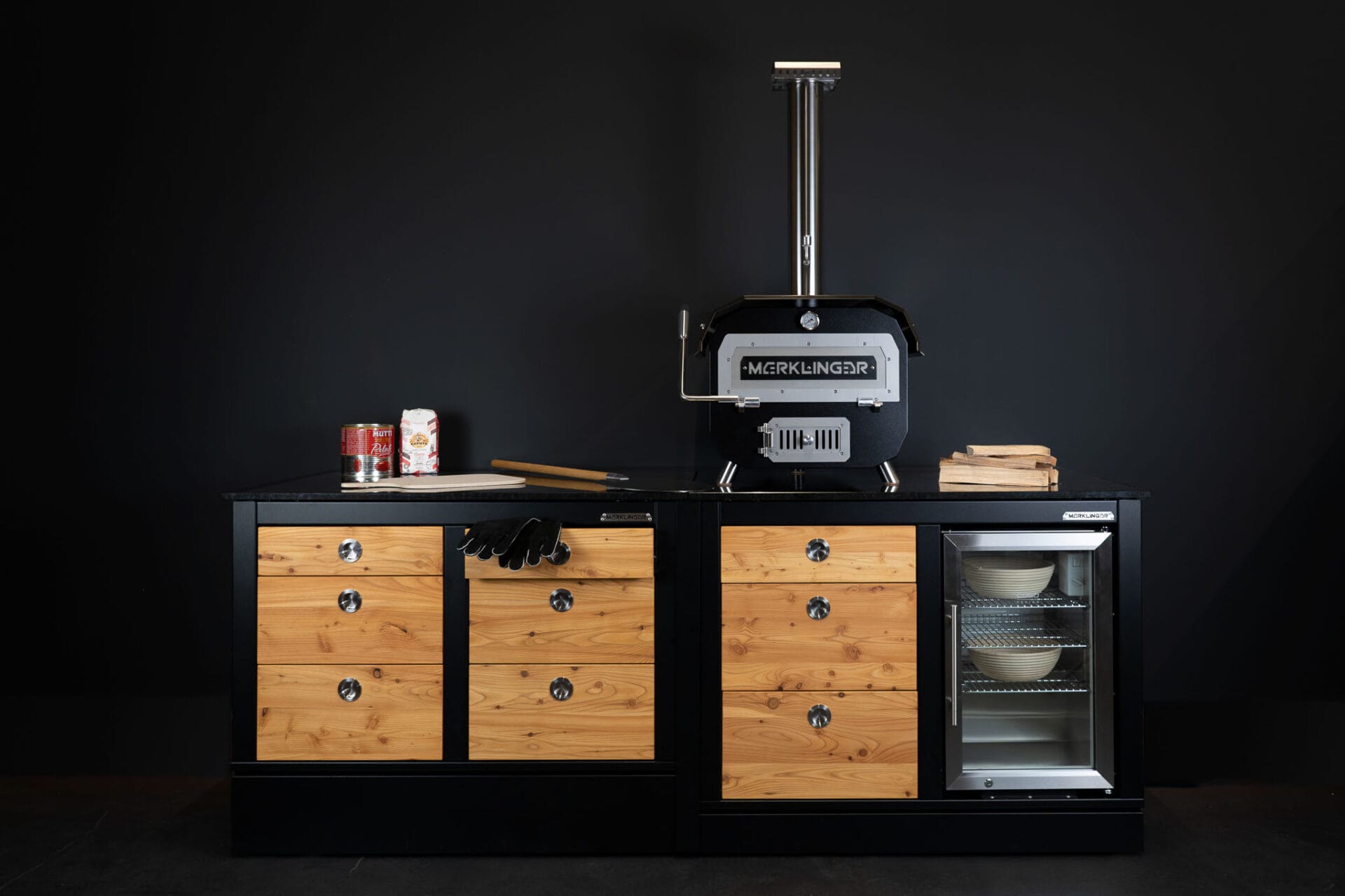 MERKLINGER Holzbackofen Bobby