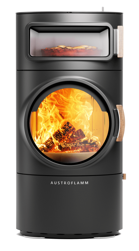 Austroflamm Kaminofen Clou Xtra Back