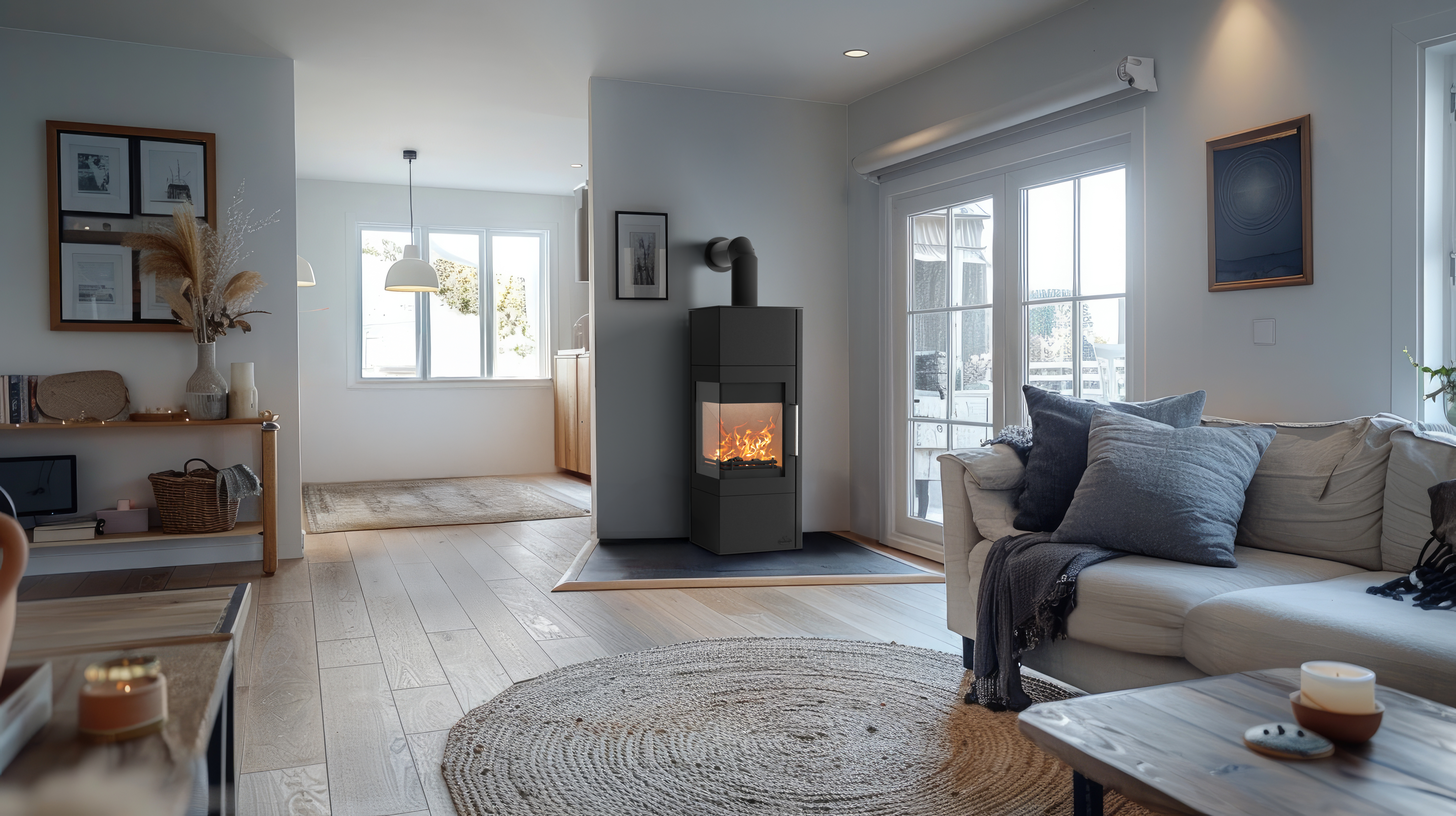 Fireplace Kaminofen Royal Stahl