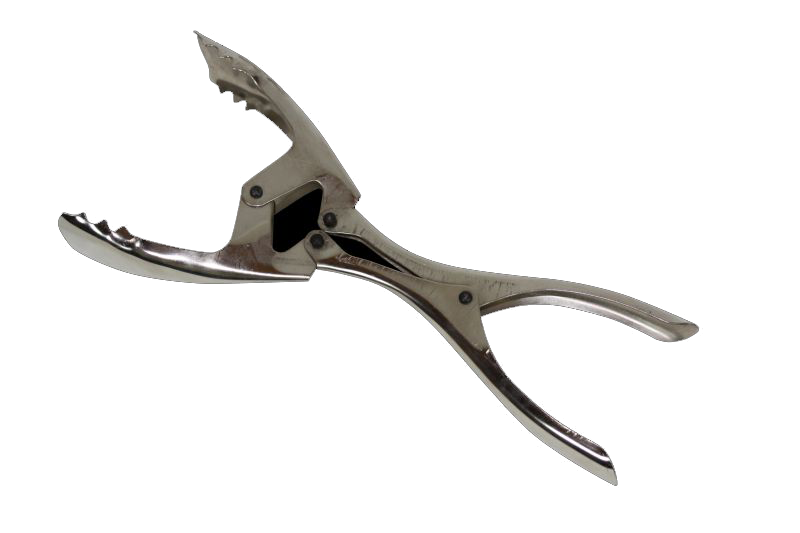 Fischer Brikettzange mit Gelenk